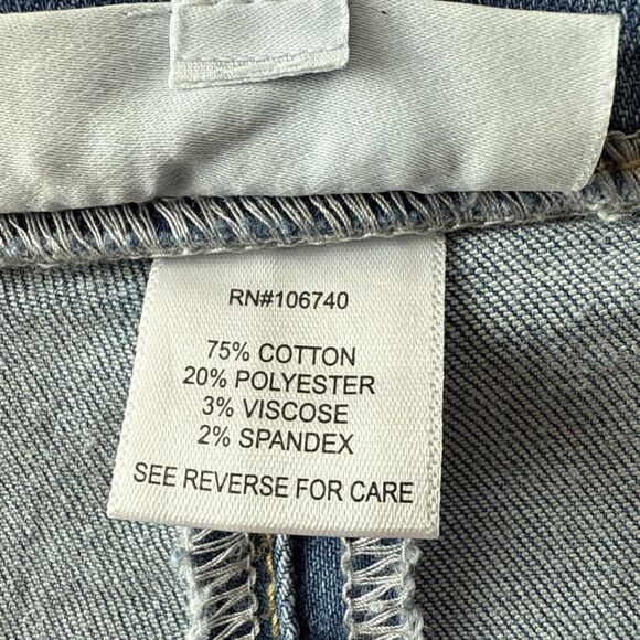 NorthStyle Denim‎ Wide Leg Jean Crops Womens Size 14 - Picture 6 of 8